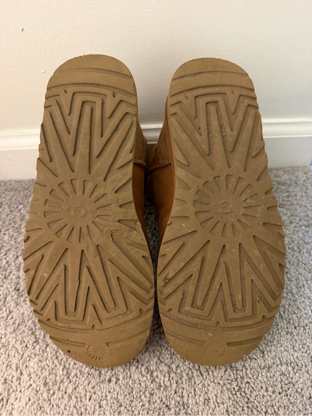 Mini Ugg Boots - Chestnut Brown